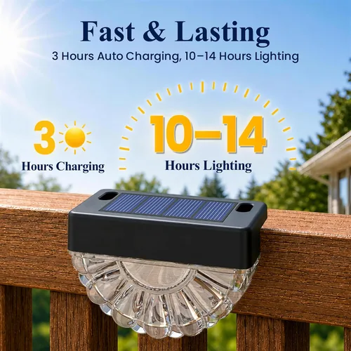 Vista 2 de SOLPEX Luces solares para cubierta al aire libre (paquete de 12), LED