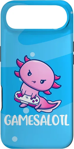 Vista 27 de Gamesalotl Axolotl Nice Game Video Game Case for iPhone 17