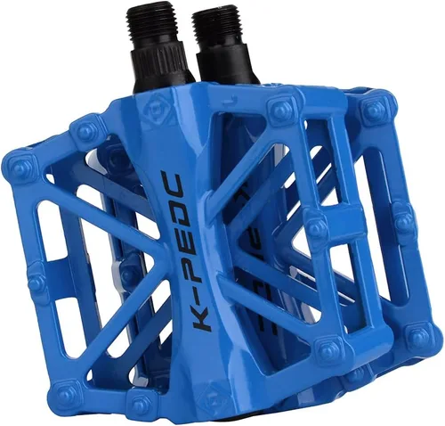Vista 9 de TXJ Sports Pedales de bicicleta 9/16 "Pedales de bicicleta de montaña, pedales de plataforma ligeros de aluminio para bicicletas de carretera BMX MTB