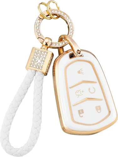 Vista 21 de PIFOOG Funda para llavero Mitsubishi, accesorios Outlander Lancer Mirage, carcasa protectora para llaves de coche, cubierta completa, llavero