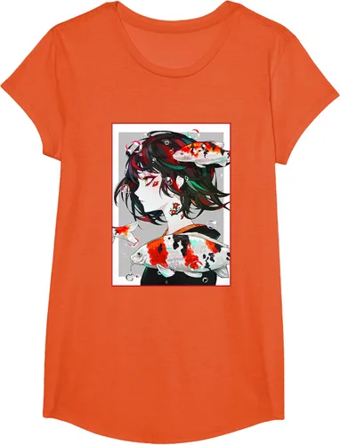 Vista 38 de Camiseta de anime anime japonés estético Otaku Negro