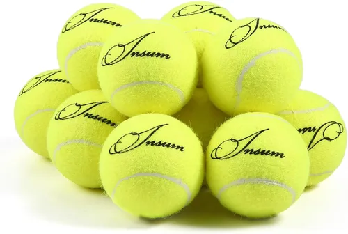 Vista 6 de INSUM Tennis Balls, 25%/50%/75% Low Pressureless Tennis Balls for Beginner Verde