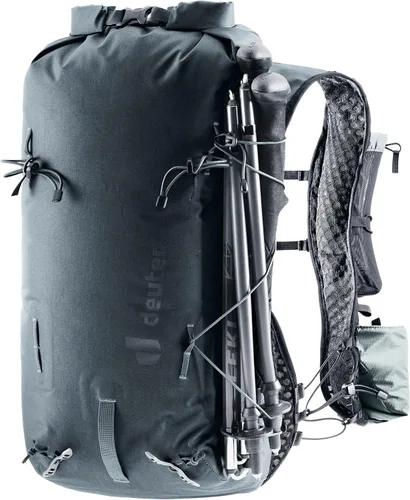 Vista 9 de Deuter Vertrail Mochila Alpine 16L I Impermeable, Ligero Senderismo y Montañismo Pack - Grafito-Estaño