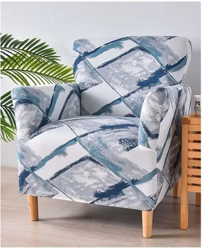 Vista 15 de Fundas elásticas para sillón de sala de estar, fundas protectoras para perros, mascotas y niños, diseño de jacquard con patrón de 1 asiento pequeño