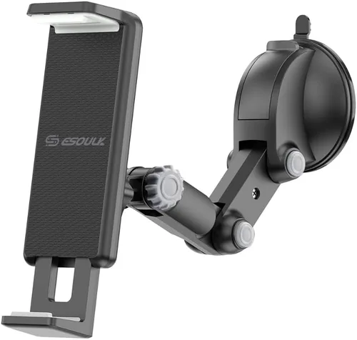 Vista 9 de Soporte para tablet para parabrisas de tablero de automóvil, se adapta a dispositivos de 4.5 a 7.25 pulgadas Montaje flexible en salpicadero