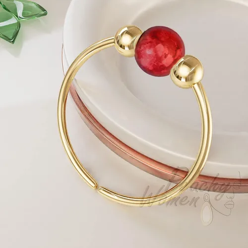 Vista 13 de 20g Gold Nose Rings + 3mm Opals