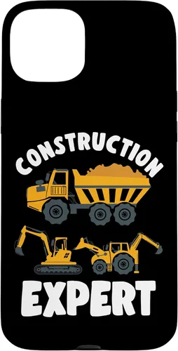 Vista 9 de iPhone 13 Pro Max Truck Construction Expert Excavator Digger para niño pequeño caso