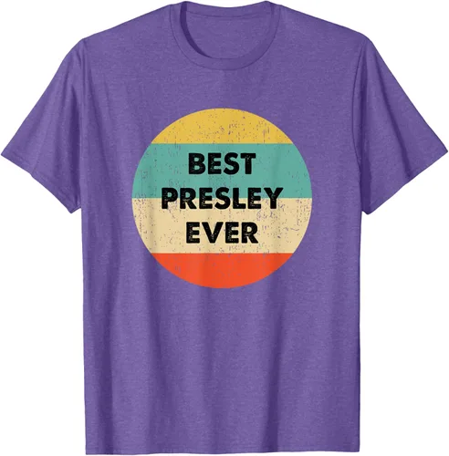 Vista 10 de Camiseta Presley Name, Negro, S