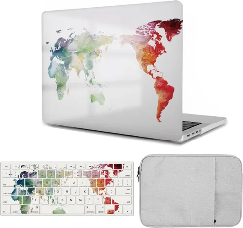Vista 30 de Carcasa para laptop compatible con MacBook Air 2024-2023 de 15 pulgadas modelo A3114 A2941 con chip M3/M2 y pantalla de retina líquida, funda