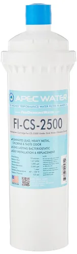 Vista 9 de Sistema de Filtración de Agua de Extraordinaria Capacidad para Debajo del Fregadero APEC - Filtro de Calidad Premium Fabricado en EE. UU. (CS-2500)