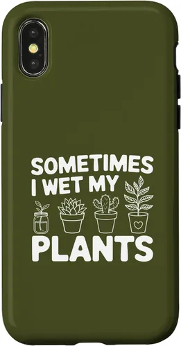 Vista 5 de iPhone 16 Funny Gardening Women Plant Parent Gift Wet My Plants Men Case