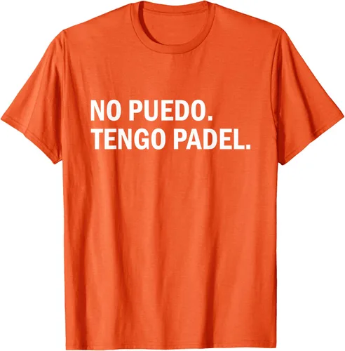 Vista 79 de Camiseta de jugador divertido No Puedo Tengo Padel Hobby