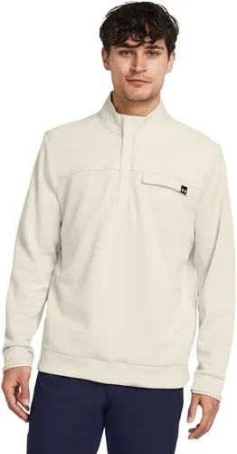 Vista 12 de Under Armour Sudadera Drive Storm con media cremallera para hombre (001) Negro / Blanco