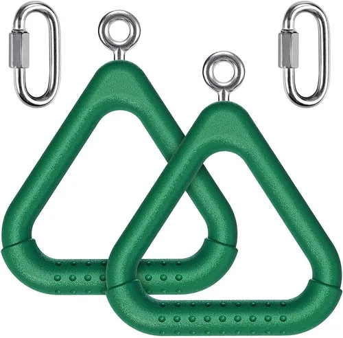 Vista 8 de Dolibest Monkey Bars Trapecio Bar Kids Monkey Bars Playground Trapecio Bar Anillos Swing Sets para patio trasero con barras de mono Curso Ninja
