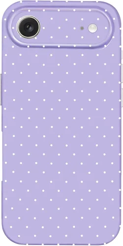 Vista 204 de Hython Funda para iPhone Air, diseño estético de lunares lindos, funda simple de 6.5 pulgadas, delgada, antiarañazos, parachoques de TPU suave, a
