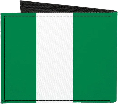 Vista 2 de buckle-downCartera de lona Bandera de Nigeria accesorio