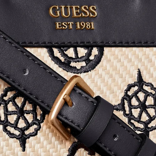 Vista 3 de GUESS Katey Mini bolsa Estampado negro floral