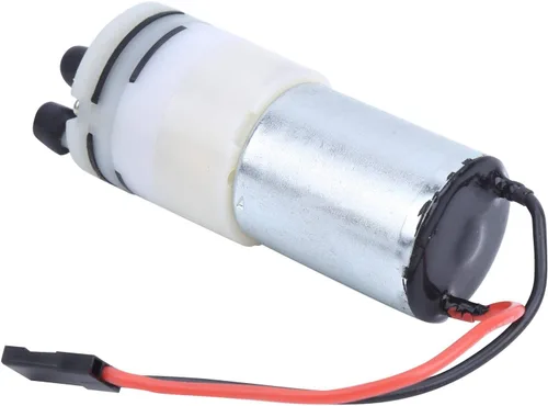 Vista 6 de Estink RC Boat Metal 3-6V 370 Bomba de refrigeración por agua en miniatura con motor, bajo ruido, enchufe JR para barcos RC Motor de refrigeración