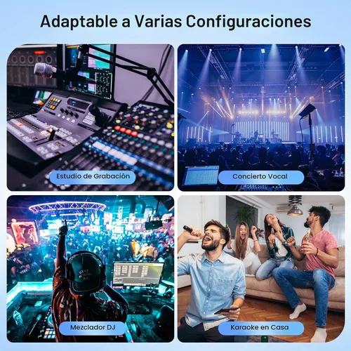 Vista 5 de J&D Cable divisor XLR, chapado en oro de 3 pines, adaptador XLR de 1 macho a 3 hembra, cable de micrófono equilibrado para mezclador, AMP
