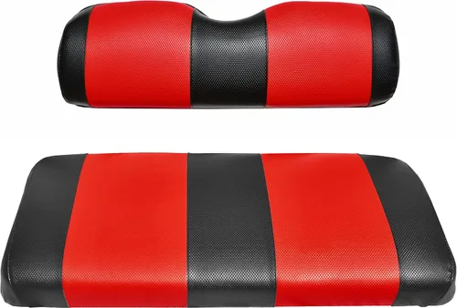 Vista 15 de Funda de repuesto para carrito de golf Club Car Precedent - Asiento de banco delantero - Vinilo marino premium - Costuras de 5 paneles - Instalación