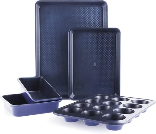 Vista 9 de Blue Diamond Molde rectangular para pasteles de 13" x 9" para hornear