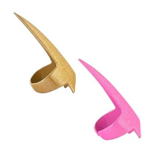 Vista 20 de Anillos Profesionales para Seccionar Cabello - Herramientas de Trenzado de Acero Inoxidable para Rastas, Pelucas, Rizado, Tejido, Balayage e