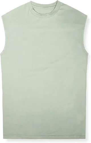 Vista 2 de BOOMLEMON Camiseta sin mangas para hombre, gimnasio, musculación, fitness, culturismo, sin mangas