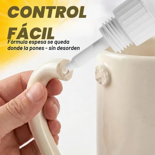 Vista 2 de Superpegamento Grueso CA Transparente de 30 Gramos (1.06 oz), Superpegamento de Cianoacrilato Instantáneo de Servicio Pesado para Plástico Cerámica