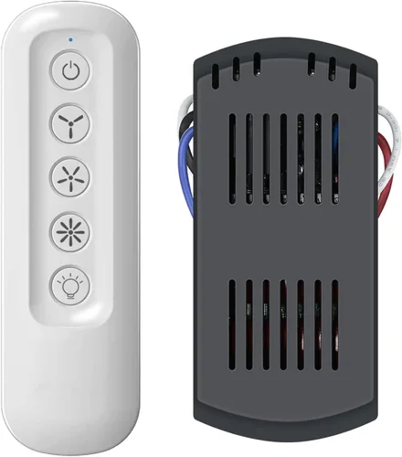 Vista 10 de Kit de control remoto universal para ventilador de techo, repuesto para Harbor Breeze, Hampton Bay, Hunter, receptor FAN28R atenuador de luz