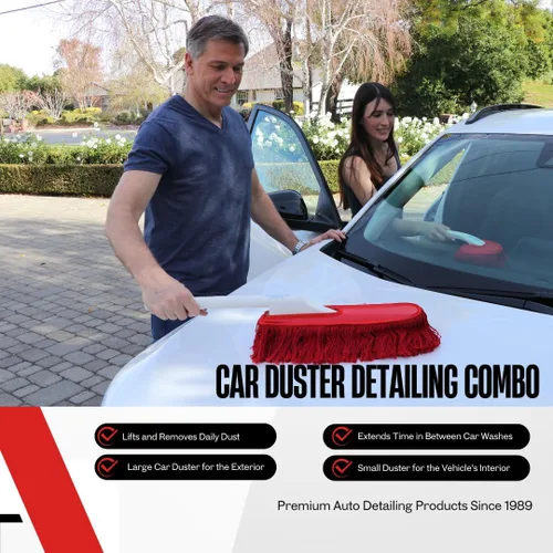 Vista 7 de California Car Duster 62445 kit de limpieza al detalle con manija plástica