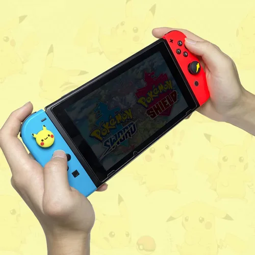 Vista 5 de TIKOdirect Lindas tapas de agarre para pulgar compatibles con Switch Joy-conOLEDSwitch Lite, agarre de tapa de mando Kawaii, 4 piezas, cubierta
