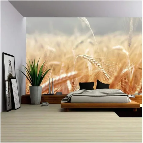 Vista 30 de wall26 Adhesivo mural removible para pared, vista aérea, bosque verde, montaña, lago, naturaleza, desierto, fotografía, realismo, paisaje rústico