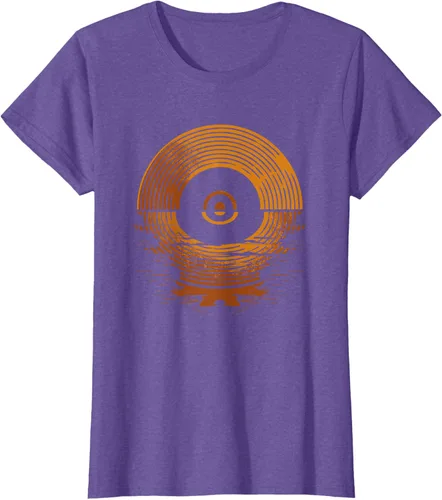 Vista 21 de Vinyl LP Records - Camiseta de vinilo Sunset Negro