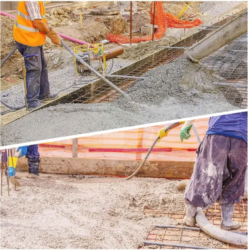 Vista 8 de Seeutek Herramienta de vibración de concreto portátil - Vibrador de concreto eléctrico de 1500W 4.57m, vibrador de lápiz de cemento portátil