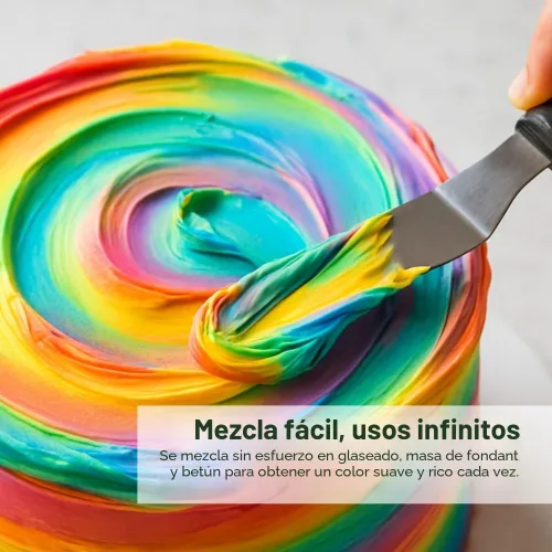 Vista 4 de Chefmaster Liqua-Gel - Colorante para alimentos, 0.70 onzas, aguacate