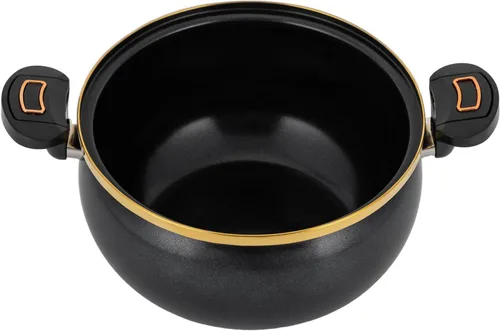 Vista 4 de Olla a presión micro de 8 L/8.45 cuartos de galón, olla de cocina antiadherente multifunción, olla de cocción a micro presión de 11 pulgadas