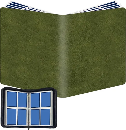Vista 10 de Carpeta de tarjetas de 4 bolsillos compatible con tarjetas PTCG, soporte para tarjetas TCG, colección de juegos de cartas intercambiables, se adapta