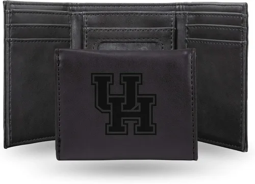 Vista 33 de NCAA Rico Industries - Billetera triple grabada con láser, con grabado láser, accesorio para hombre