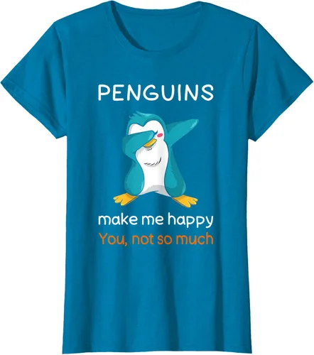 Vista 38 de Camiseta de pingüino con cita de pingüino sarcástico para amantes de los pingüinos, Negro