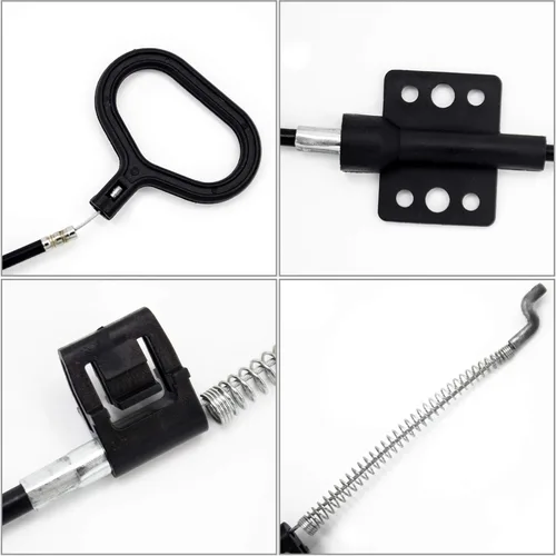 Vista 4 de Nonley Cables reclinables para sofá, paquete de 2 cables de liberación de sofá, piezas de repuesto para sillón reclinable, anillo D, asa de tirar