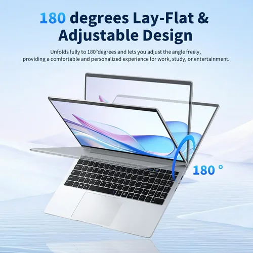 Vista 3 de EKY Portátil de 15,6 pulgadas, 8 GB de RAM, 256 GB SSD, 1080P FHD, Celeron