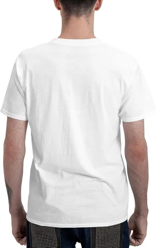 Vista 4 de Camiseta de manga corta de algodón con cuello redondo para hombre, estampado 3D, casual, con gráficos, camisetas