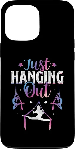 Vista 23 de iPhone 16 Just Hanging Aerialist Aerial Silks Dancer Air Yoga Women Case