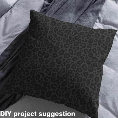 Vista 3 de Tela con Estampado de Leopardo por Yarda, Tela de Tapicería de Guepardo Africano Vida Silvestre para Sillas Sofá, Tela Impermeable de Piel de Animal