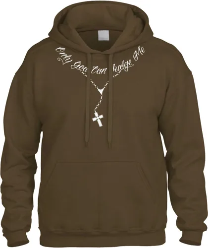 Vista 7 de Cybertela Sudadera con capucha con capucha Only God Can Judge Me Negro