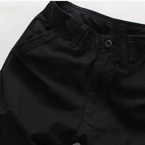 Vista 4 de Pantalones camuflaje Hombres bolsillos Pantalones Largos activos deportes al aire Libre Pantalones Cintura elástica