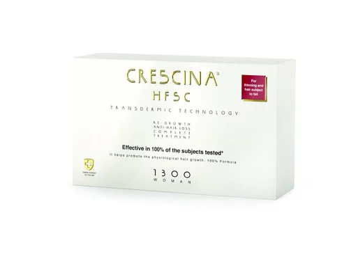 Vista 3 de Crescina 1300 Mujer Regrowth Y Anti Caída De Cabello 10+10 Viales