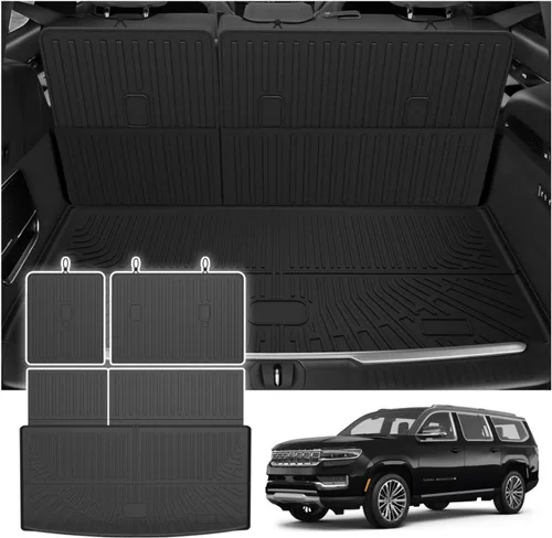 Vista 135 de Forro de carga para Jeep Compass/Patriot 2007-2016 y 2007-2012 Dodge Caliber, alfombras de carga para todo clima para accesorios de Compass
