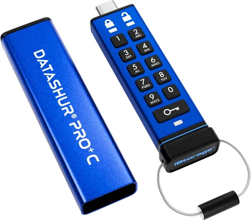 Vista 8 de iStorage datAshur PRO 4 GB Memoria USB encriptada Certificación FIPS 140-2 Nivel 3 Protegida con contraseña Resistente al polvo y al agua