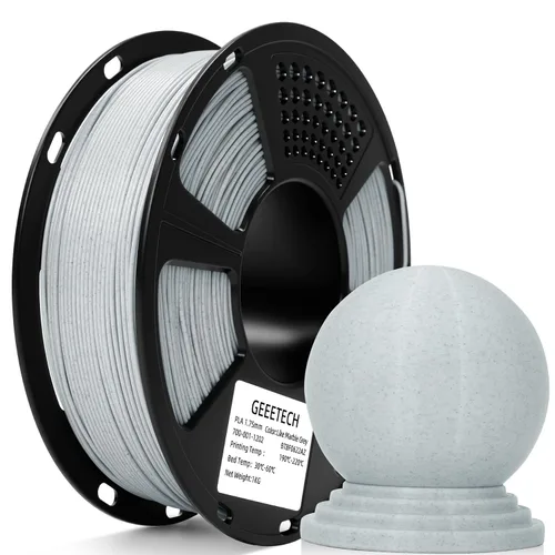 Vista 48 de GEEETECH Filamento PLA de color dorado sedoso de 0.069 libras, filamento de seda brillante para impresora 3D, carrete de 2.2 libras, precisión